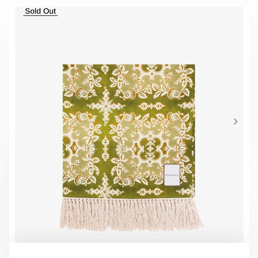 Zimmerman beach towel